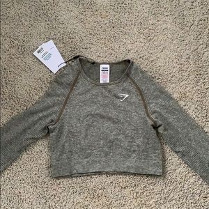 Gymshark vital seamless long sleeve crop top